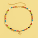 fashion geometric alloy starfish pendant necklacepicture13