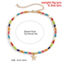 fashion geometric alloy starfish pendant necklacepicture15