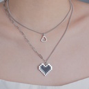 Fashion love double layered necklacepicture9