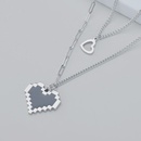 Fashion love double layered necklacepicture12
