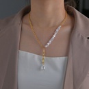 Korean pearl tassel Yshaped pendant necklacepicture8