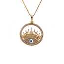 Fashion zircon copper microinlaid pendant necklacepicture13