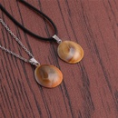 Fashion Snail Stone Pendant Necklacepicture7