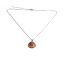 Fashion Snail Stone Pendant Necklacepicture8