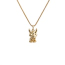 Fashion Copper Plated Real Gold Animal Pendant Necklacepicture7