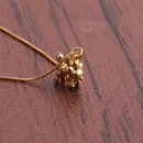 Fashion Copper Plated Real Gold Animal Pendant Necklacepicture9
