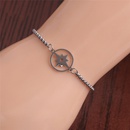 fashion color sixpointed star adjustable stainless steel braceletpicture15