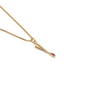 fashion zircon copper microinlaid pendant necklacepicture7