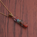Fashion resin stone aurora necklacepicture14