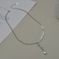 Korean pearl tassel Yshaped pendant necklacepicture13
