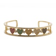 Fashion Letter Love Adjustable Copper Inlaid Zircon Bracelet Setpicture21