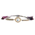 Fashion Devils Eye Palm Beads Copper Zircon Bracelet Wholesalepicture20