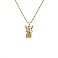 Fashion Copper Plated Real Gold Animal Pendant Necklacepicture12