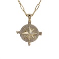 Retro little angel compass pendant necklacepicture12