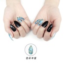 wholesale fashion colorful 24 pieces of finished nail art patchespicture8