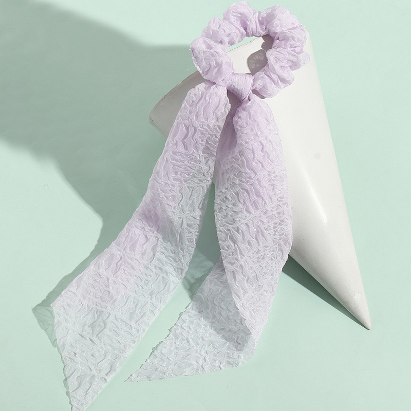 fashion fabric elastic bow ribbon hair scrunchies
