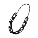 retro exaggerated multilayer hollow matte necklacepicture12