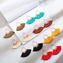 bohemian exaggerated fashion long tassel earrings wholesalepicture13