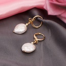 ethnic style geometric freshwater specialshaped pearl earringspicture10