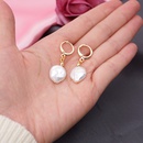 ethnic style geometric freshwater specialshaped pearl earringspicture11