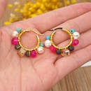 fashion crystal pearl geometric stainless steel earringspicture8
