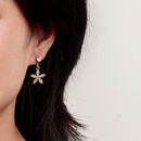 Korean style golden flower earringspicture11