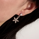 Korean style golden flower earringspicture13