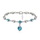 Bracelet Fashion Coeur Diamant Bleupicture11