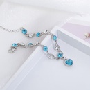 Bracelet Fashion Coeur Diamant Bleupicture14