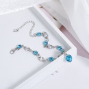 Bracelet Fashion Coeur Diamant Bleupicture15