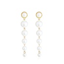fashion long sixconnected pearl earringspicture10