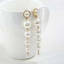 fashion long sixconnected pearl earringspicture12