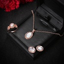 Korean fashion gemstone necklace 3 piece setpicture9