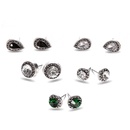 bohemian style gemstone crystal earrings set 5 pairspicture12