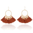 bohemian exaggerated fashion long tassel earrings wholesalepicture24
