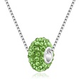 Fashion Full Rhinestone Big Hole Bead Diamond Ball Pendant Necklacepicture15