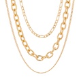 Retro Simple Exaggerated Thick Chain Multilayered Necklacepicture13