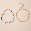 Bohemian hit color rice bead bracelet 2 piece setpicture7
