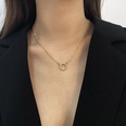 fashion simple geometric pearl pendant necklacepicture43