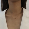 fashion simple geometric pearl pendant necklacepicture35