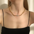 fashion simple geometric pearl pendant necklacepicture50