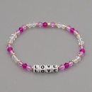Korean style simple letter diamond crystal bracelet wholesalepicture13