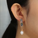 fashion natural abalone shell handwound pearl earringspicture9