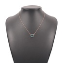 simple creative colorful diamond necklacepicture17