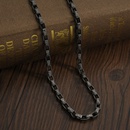 punk trendy retro bicycle chain stainless steel necklacepicture14