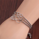 Simple titanium steel word love adjustable braceletpicture20