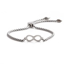 Simple titanium steel word love adjustable braceletpicture23