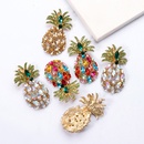 fashion rhinestone crystal pineapple earringspicture24