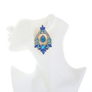 fashion color diamond alloy geometric earringspicture22