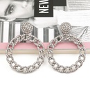 fashion color diamond alloy geometric earringspicture19